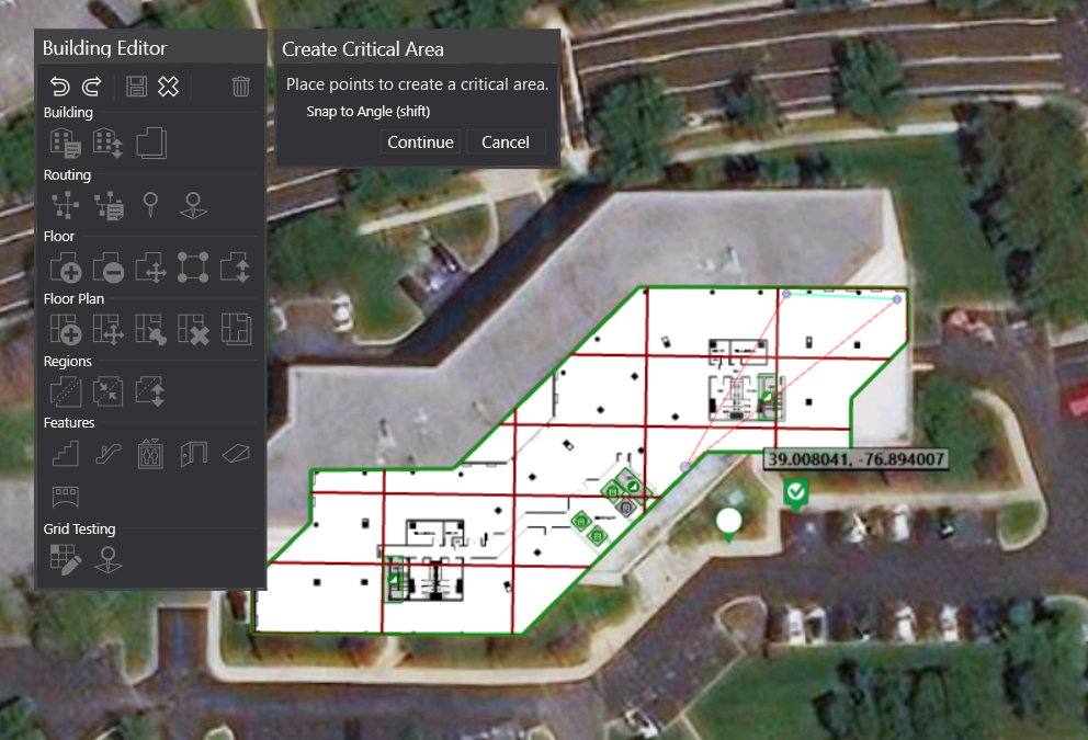 Create Critical Area