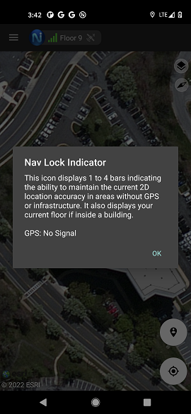 Nav Lock Indicator