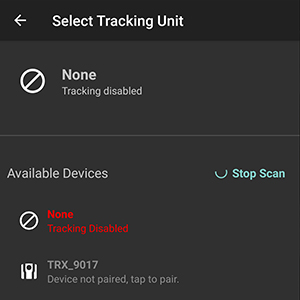 Tracker Select