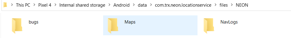 Maps Folder